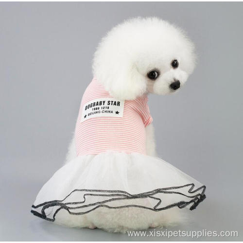 luxury colorful cute pet clothing dog clothes dress